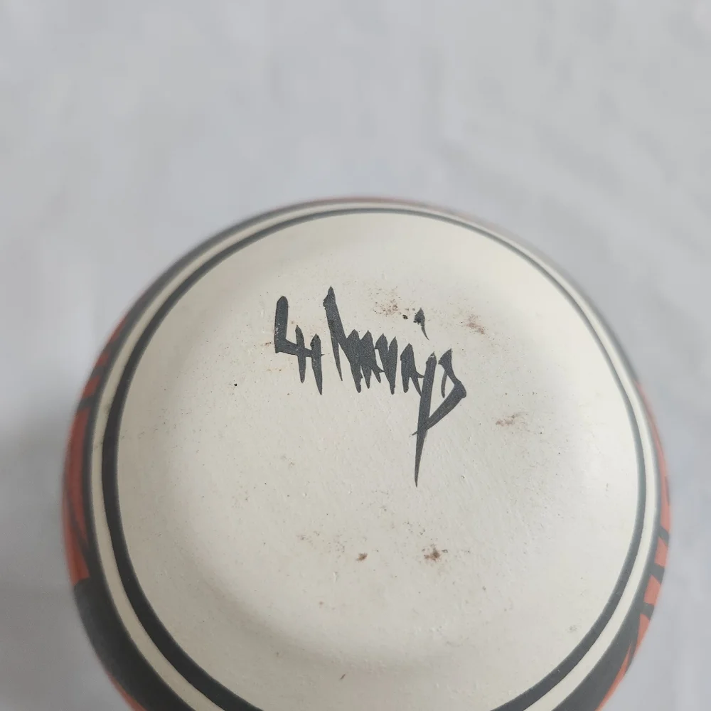 Native American Pottery Ball Vase